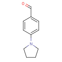 51980-54-2 4-(1-PYRROLIDINO)BENZALDEHYDE chemical structure