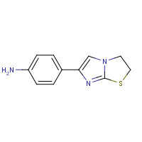 4335-34-6 4-(2,3-DIHYDROIMIDAZO[2,1-B][1,3]THIAZOL-6-YL)ANILINE chemical structure