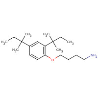51959-14-9 4-[2,4-Bis(1,1-dimethylpropyl)phenoxy]-1-butanamine chemical structure