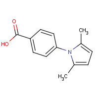 15898-26-7 4-(2,5-DIMETHYL-PYRROL-1-YL)-BENZOIC ACID chemical structure