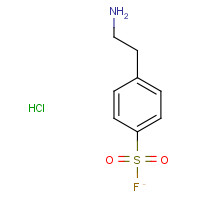 30827-99-7 4-(2-Aminoethyl)benzenesulfonylfluoride hydrochloride chemical structure