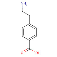 1199-69-5 4-(2-AMINO-ETHYL)-BENZOIC ACID chemical structure