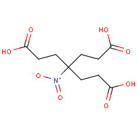 59085-15-3 4-(2-CARBOXYETHYL)-4-NITRO HEPTANEDIOIC ACID chemical structure