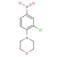 55435-71-7 4-(2-CHLORO-4-NITRO-PHENYL)-MORPHOLINE chemical structure