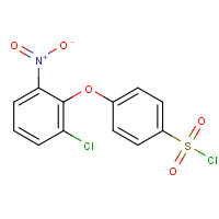 175135-00-9 4-(2-CHLORO-6-NITROPHENOXY)BENZENE-1-SULFONYL CHLORIDE chemical structure