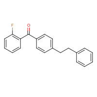 374105-85-8 4-(2-FLUOROBENZOYL)BIBENZYL chemical structure