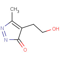 7721-54-2 4-(2-HYDROXYETHYL)-3-METHYL-2-PYRAZOLIN-5-ONE chemical structure
