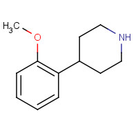58333-75-8 4-(2-METHOXYPHENYL)PIPERIDINE chemical structure