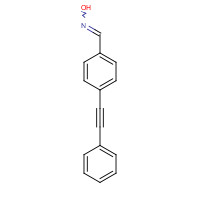 175203-56-2 4-(2-PHENYLETH-1-YNYL)BENZALDEHYDE OXIME chemical structure