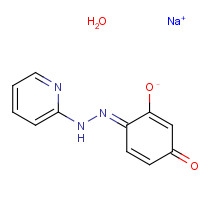 16593-81-0 4-(2-PYRIDYLAZO)RESORCINOL MONOSODIUM SALT HYDRATE chemical structure