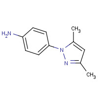 52708-32-4 4-(3,5-DIMETHYL-PYRAZOL-1-YL)-PHENYLAMINE chemical structure