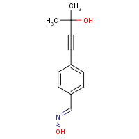 175203-57-3 4-(3-HYDROXY-3-METHYLBUT-1-YNYL)BENZALDEHYDE OXIME chemical structure