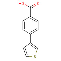 29886-64-4 4-(3-THIENYL)BENZOIC ACID chemical structure