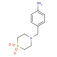 263339-24-8 4-(4-AMINOBENZYL)-1LAMBDA6,4-THIAZINANE-1,1-DIONE chemical structure