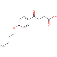 63471-88-5 4-(4-BUTOXYPHENYL)-4-OXOBUTANOIC ACID chemical structure