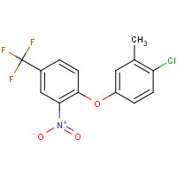 1799-97-9 4-(4-CHLORO-3-METHYLPHENOXY)-3-NITROBENZOTRIFLUORIDE chemical structure
