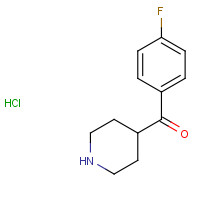 25519-78-2 4-(4-Fluorobenzoyl)piperidine hydrochloride chemical structure