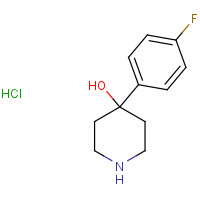 3888-65-1 4-(4-FLUORO-PHENYL)-PIPERIDIN-4-OL HYDROCHLORIDE chemical structure
