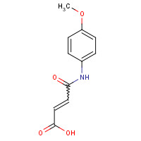 37902-60-6 4-(4-METHOXYANILINO)-4-OXOBUT-2-ENOIC ACID chemical structure