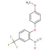 1996-69-6 4-(4-METHOXYPHENOXY)-3-NITROBENZOTRIFLUORIDE chemical structure