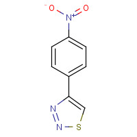 82894-98-2 4-(4-NITROPHENYL)-1,2,3-THIADIAZOLE chemical structure