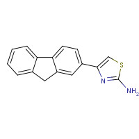 299438-56-5 4-(9H-FLUOREN-2-YL)-1,3-THIAZOL-2-AMINE chemical structure