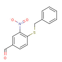 175278-44-1 4-(BENZYLTHIO)-3-NITROBENZALDEHYDE chemical structure