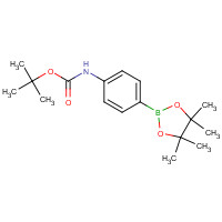 330793-01-6 4-(N-Boc-amino)phenylboronic acid pinacol ester chemical structure