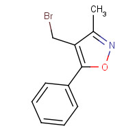 113841-59-1 4-(Bromomethyl)-3-methyl-5-phenylisoxazole chemical structure