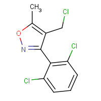 303225-22-1 4-(CHLOROMETHYL)-3-(2,6-DICHLOROPHENYL)-5-METHYLISOXAZOLE chemical structure