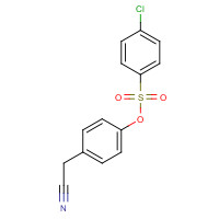 175135-38-3 4-(CYANOMETHYL)PHENYL 4-CHLOROBENZENE-1-SULFONATE chemical structure