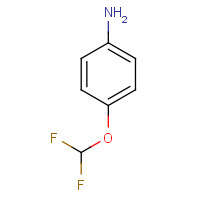 22236-10-8 4-(Difluoromethoxy)aniline chemical structure