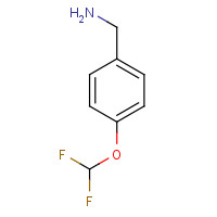 177842-14-7 4-(DIFLUOROMETHOXY)BENZYLAMINE chemical structure