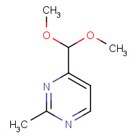 175277-33-5 4-(DIMETHOXYMETHYL)-2-METHYLPYRIMIDINE chemical structure