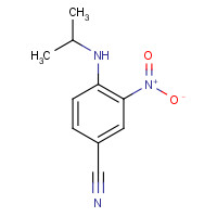 355022-17-2 4-(ISOPROPYLAMINO)-3-NITROBENZONITRILE chemical structure