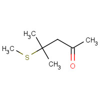 23550-40-5 4-Methylthio-4-methyl-2-pentanone chemical structure