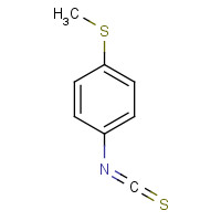 15863-41-9 4-(METHYLTHIO)PHENYL ISOTHIOCYANATE chemical structure