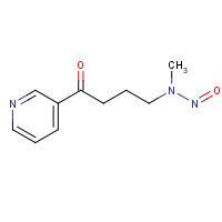 64091-91-4 4-(N-NITROSOMETHYLAMINO)-1-(3-PYRIDYL)-1-BUTANONE chemical structure