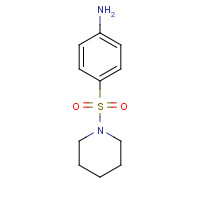 6336-68-1 4-(PIPERIDINE-1-SULFONYL)-PHENYLAMINE chemical structure