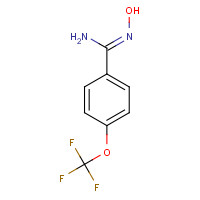 56935-71-8 4-(TRIFLUOROMETHOXY)BENZAMIDOXIME chemical structure