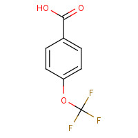 330-12-1 4-(Trifluoromethoxy)benzoic acid chemical structure