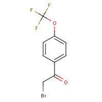 103962-10-3 4-(TRIFLUOROMETHOXY)PHENACYL BROMIDE chemical structure
