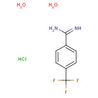 175278-62-3 4-(TRIFLUOROMETHYL)BENZAMIDINE HYDROCHLORIDE DIHYDRATE chemical structure