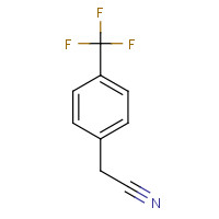 2338-75-2 4-(TRIFLUOROMETHYL)PHENYLACETONITRILE chemical structure