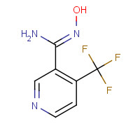 175204-85-0 4-(Trifluoromethyl)pyridine-3-carboxamide oxime chemical structure
