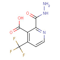 175204-84-9 4-(TRIFLUOROMETHYL)PYRIDINE-3-CARBOXYLIC ACID HYDRAZIDE chemical structure