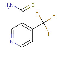 158063-54-8 4-(TRIFLUOROMETHYL)PYRIDINE-3-THIOCARBOXAMIDE chemical structure