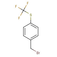 21101-63-3 4-(TRIFLUOROMETHYLTHIO)BENZYL BROMIDE chemical structure