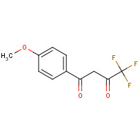 15191-68-1 4,4,4-TRIFLUORO-1-(4-METHOXYPHENYL)-1,3-BUTANEDIONE chemical structure