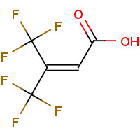 1763-28-6 4,4,4-TRIFLUORO-3-(TRIFLUOROMETHYL)CROTONIC ACID chemical structure